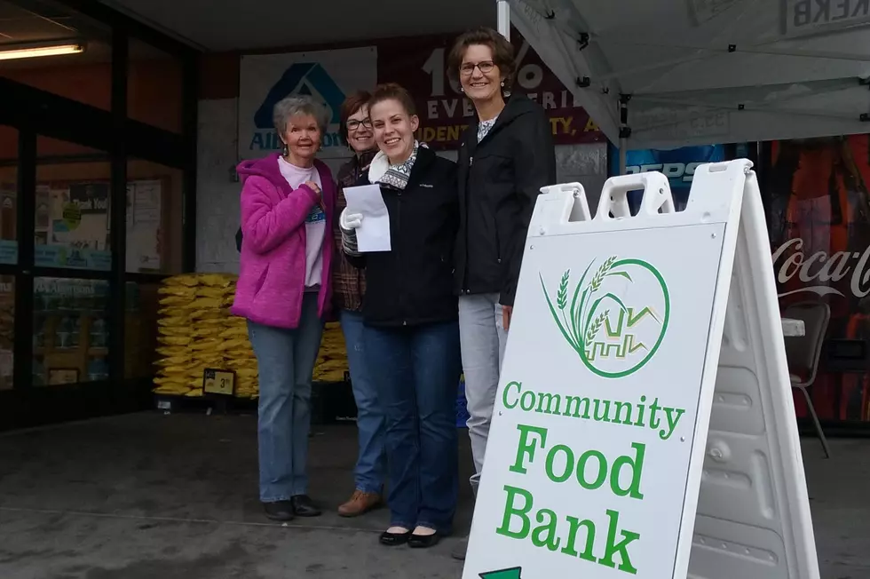 Grand Junction Community Food Bank Stocking Up