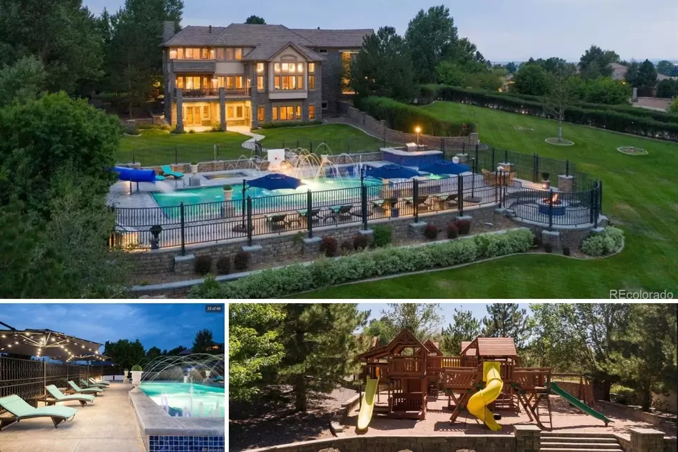 Inspiring Ranch Home in Parker Colorado Includes a Backyard Waterpark